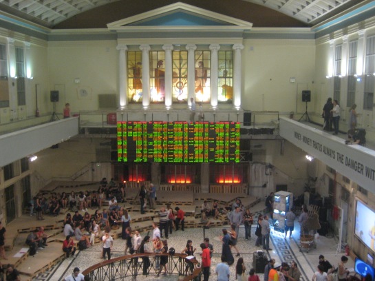 AB4 Agora, the Former Stock Exchange, Monday 1 October 2013